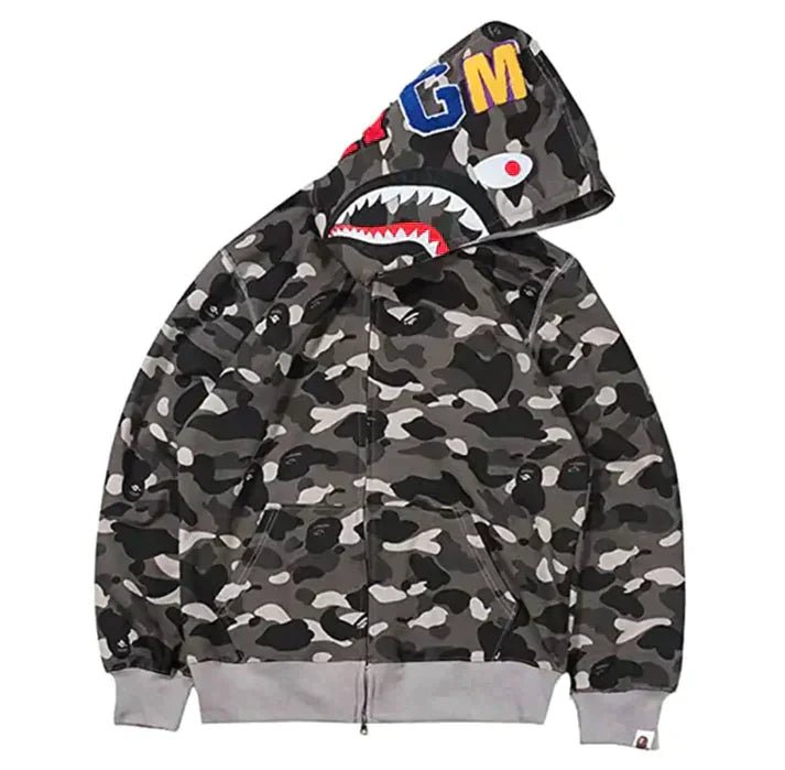 Camo Shark Hoodie™