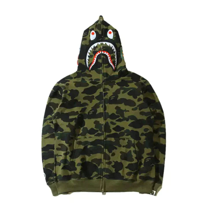 Camo Shark Hoodie™